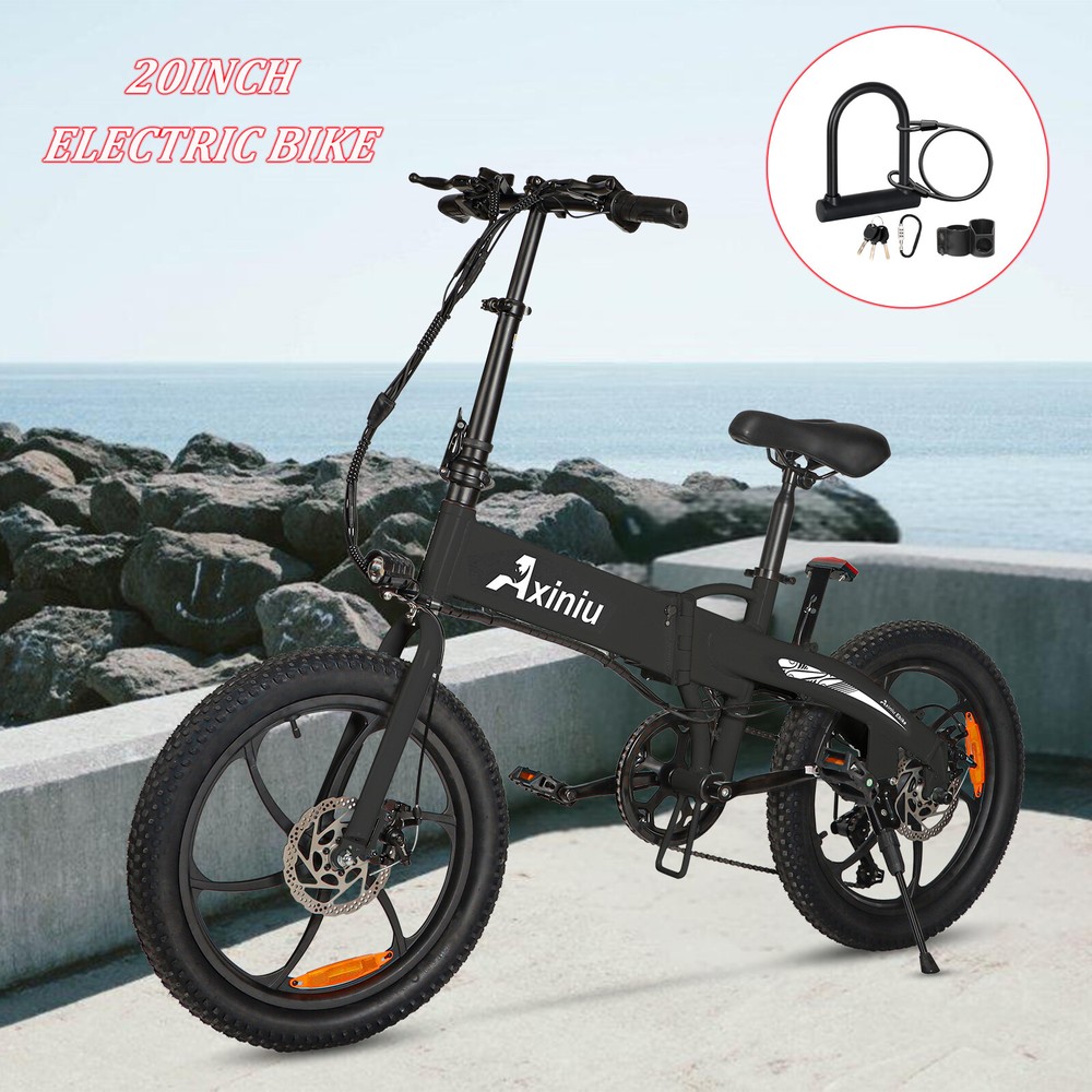 Black E-Bike 20