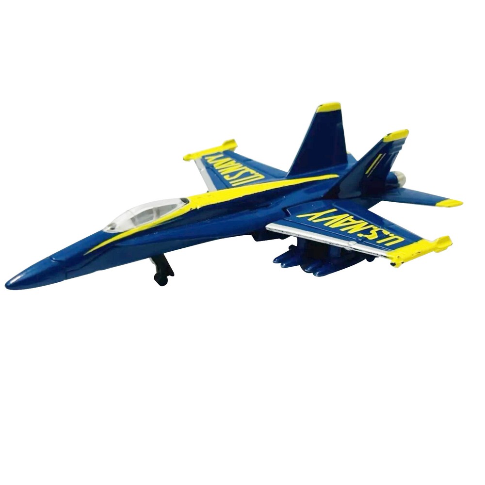 1/64 Navy Blue Angels F/A-18 Hornet Fighter Jet Die Cast Mode Plane Model