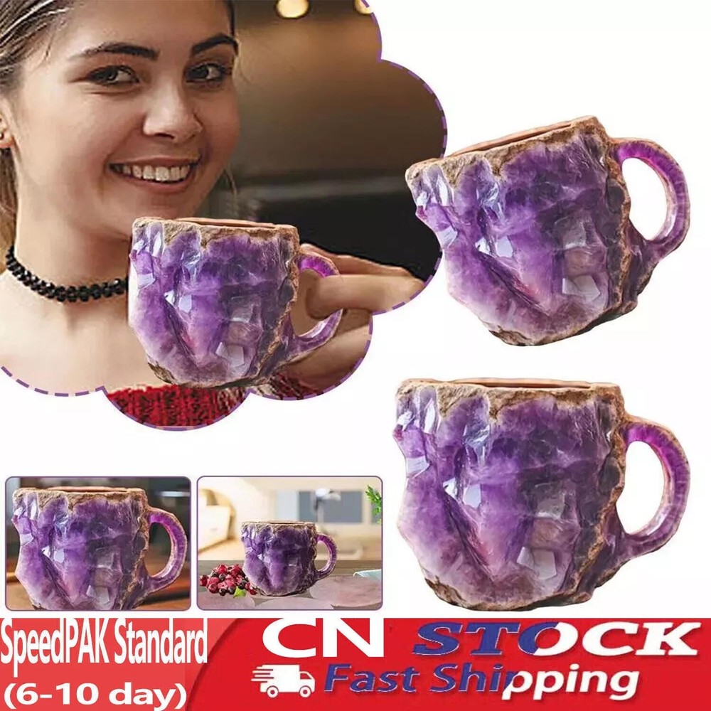 Mineral Crystal Look Like Coffee Mug Mineral Crystal Coffee Mugs With Handle
