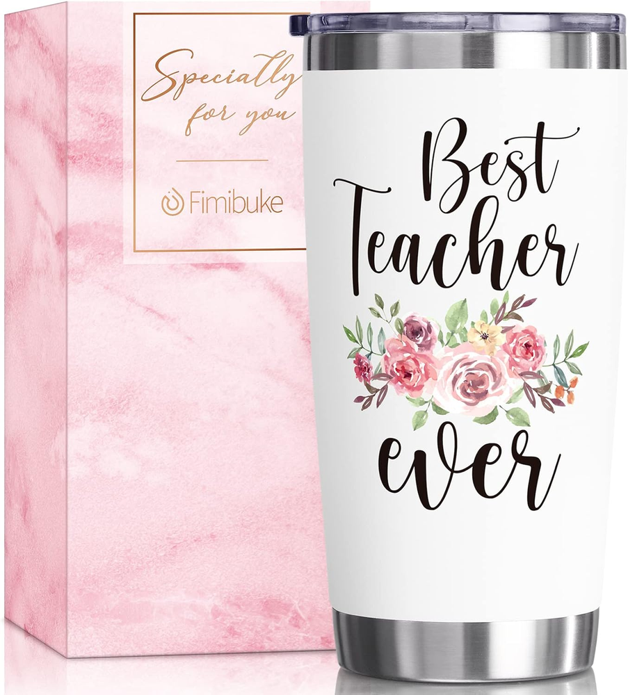 Thoughtful 20 Oz Tumbler Christmas Gift for Teachers from Students