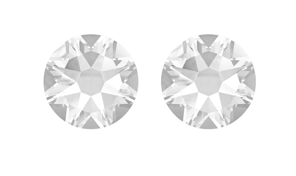 Crystals, Tiny 4.5 mm, Titanium Hypoallergenic Stud Earrings For Sensitive Ears