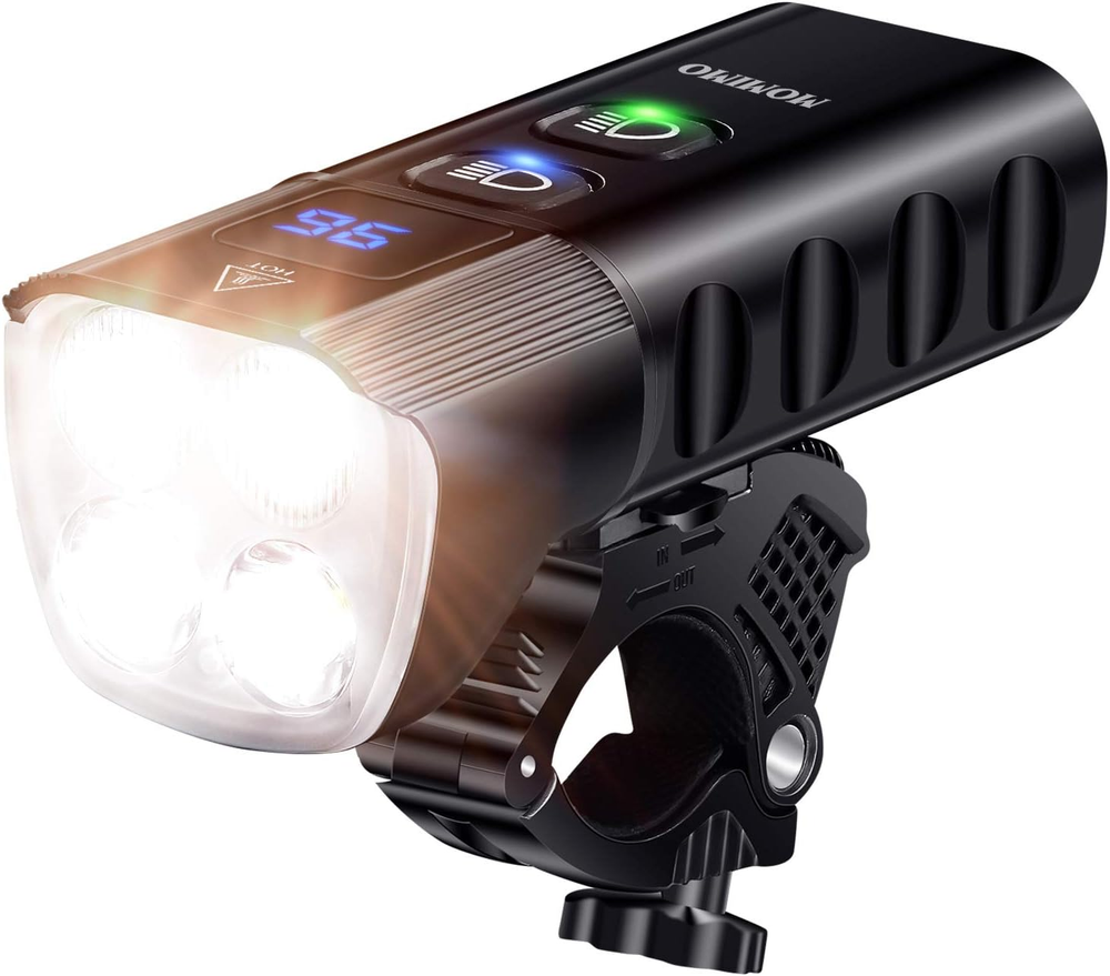 Super Bright 10000 Lumens USB Rechargeable Bicycle Front Light