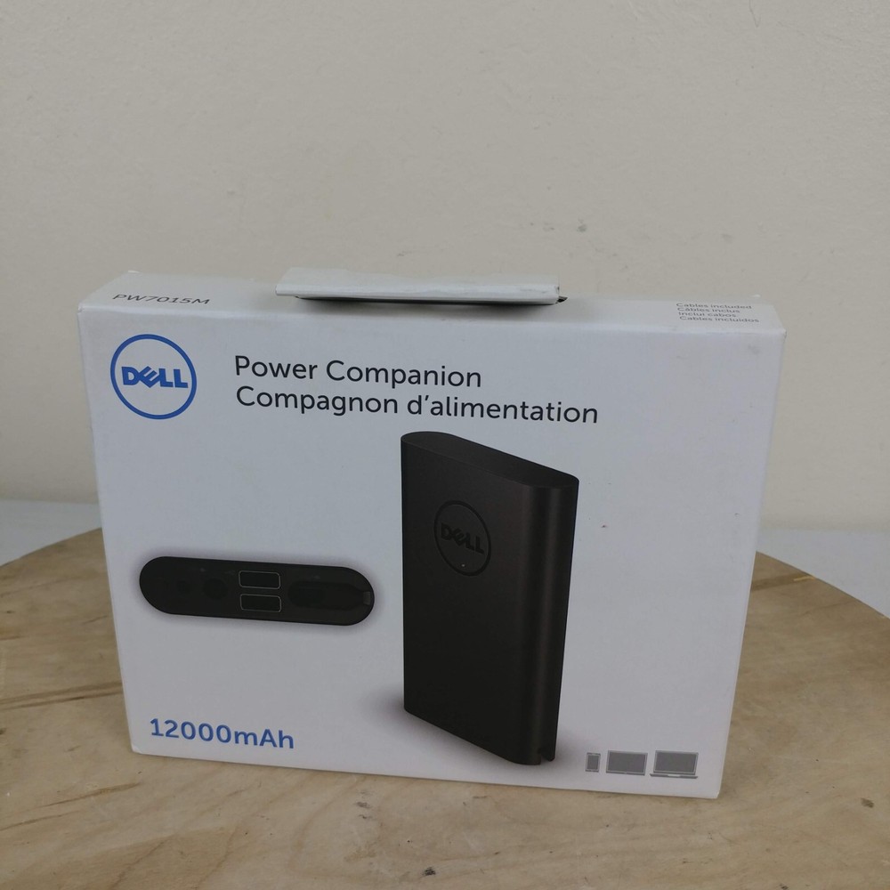 Dell PW7015M 12000mAh 43Wh Laptop Power Bank New Old Stock