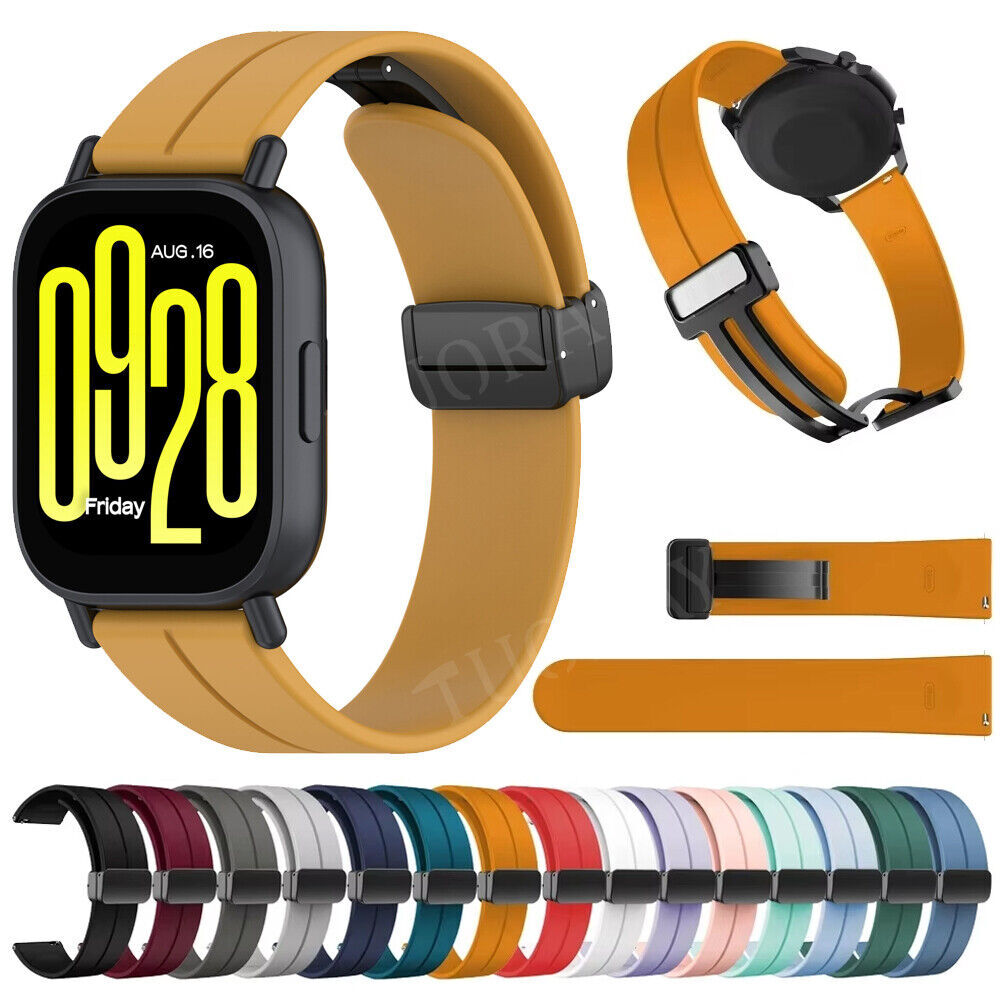 Silicone Magnetic Band Strap For Huawei Watch 3 4 Pro GT4 3 2/2e/GT 3 Pro 46mm