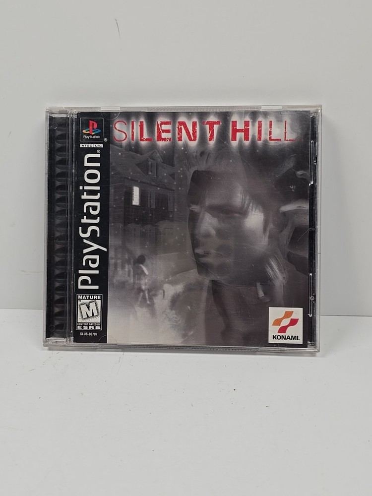 Silent Hill Sony PlayStation 1 1999 Black Label Complete PS1