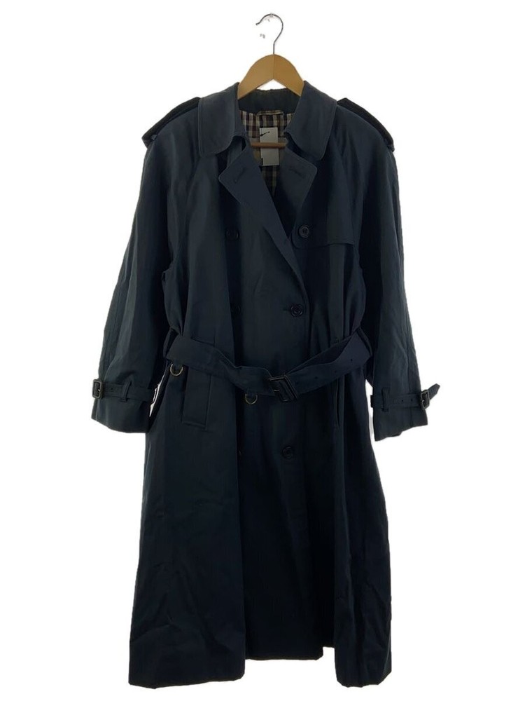 Aquascutum Trench Coat/-/Cotton/Nvy/Plain/6225515  2274