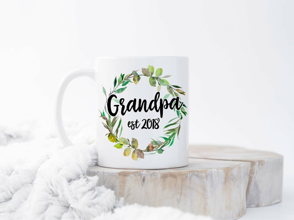 Grandpa Mug Grandpa To Be Grandpa Gift Pregnancy Reveal Grandfather Mug