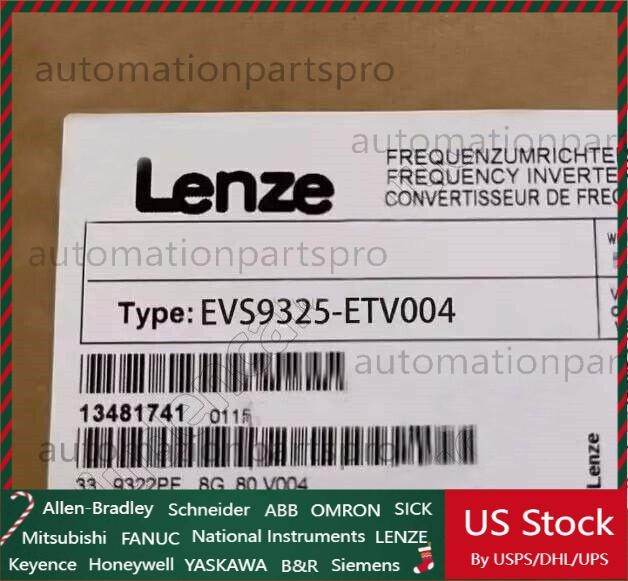 EVS9325-ETV004 New Sealed Original Lenze Inverter EVS9325-ETV004