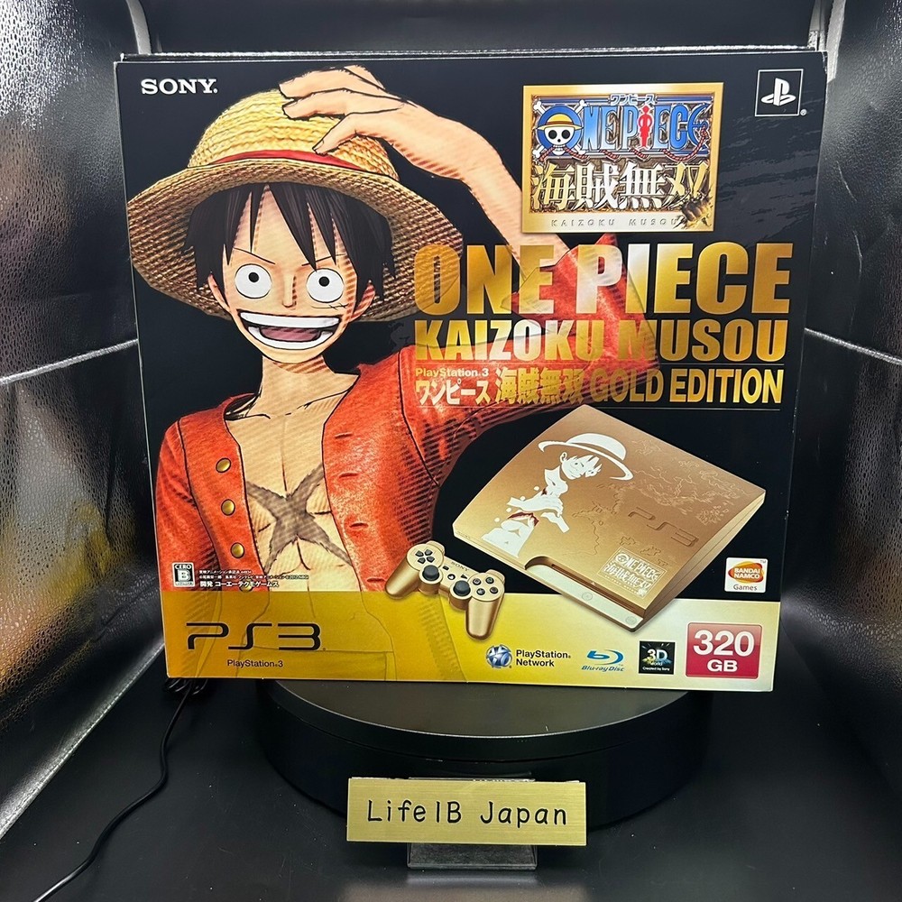 PS3 One Piece Kaizoku Musou Gold Edition Japan Console Limited Release