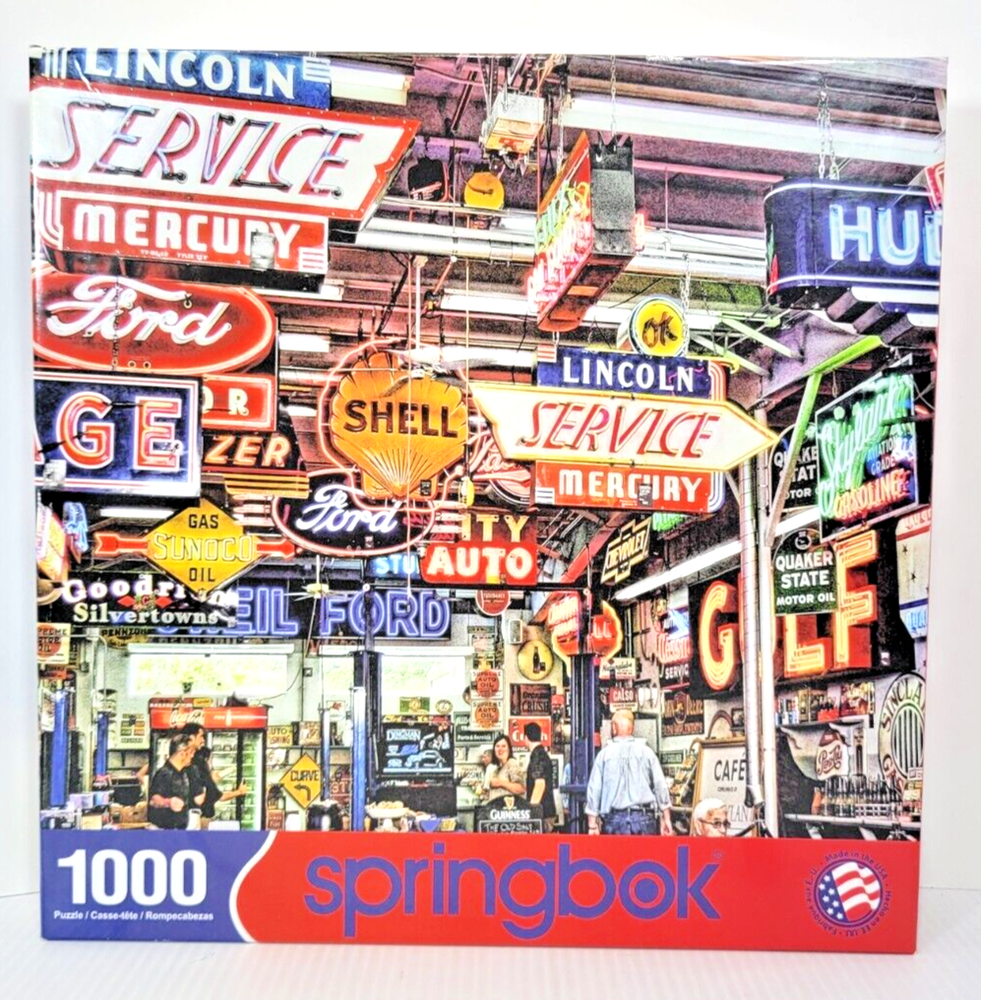 Springbok 'American Icons' 1000 Piece Puzzle. 24