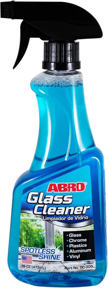 16 Oz Glass Cleaner for Car Windows & Home Cleaning Supplies