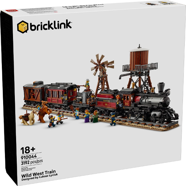 LEGO Wild West Train Set 910044 - BrickLink Designer Program In Stock