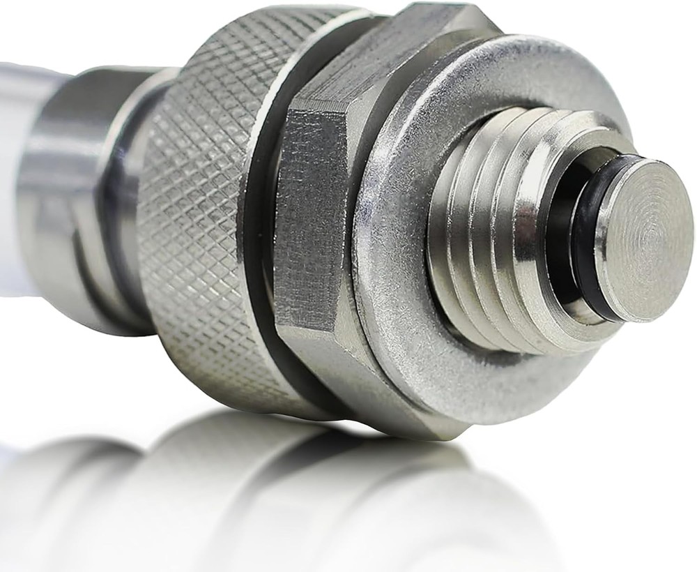 Votex - Made in USA - M14 x 1.25MM M14X1.25 Valve Drain Plug, Silver