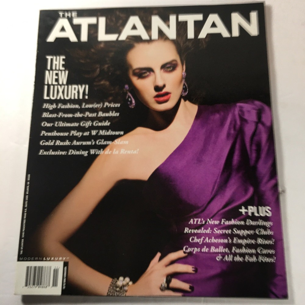 Atlantan Magazine. November 3009 Issue
