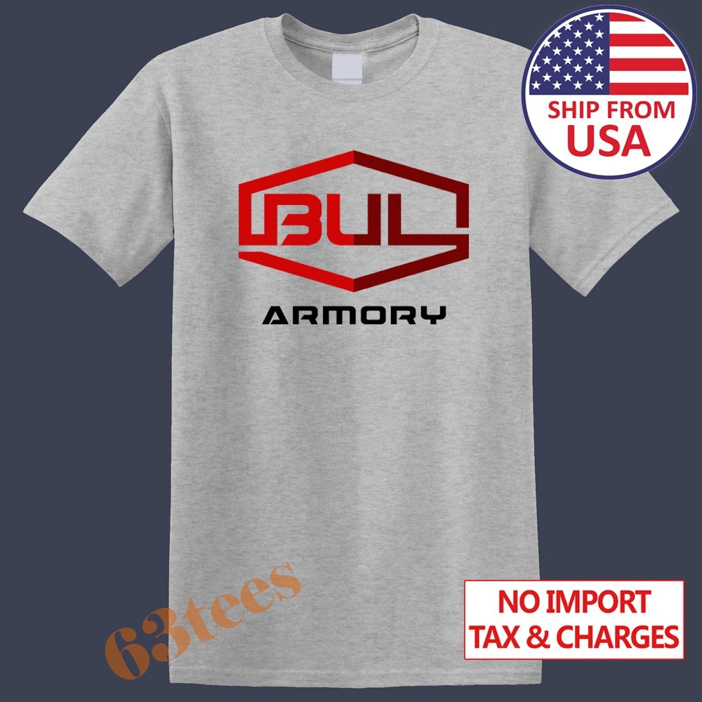 Bul Armory Guns Firearms Men's Grey Size S to 5XL