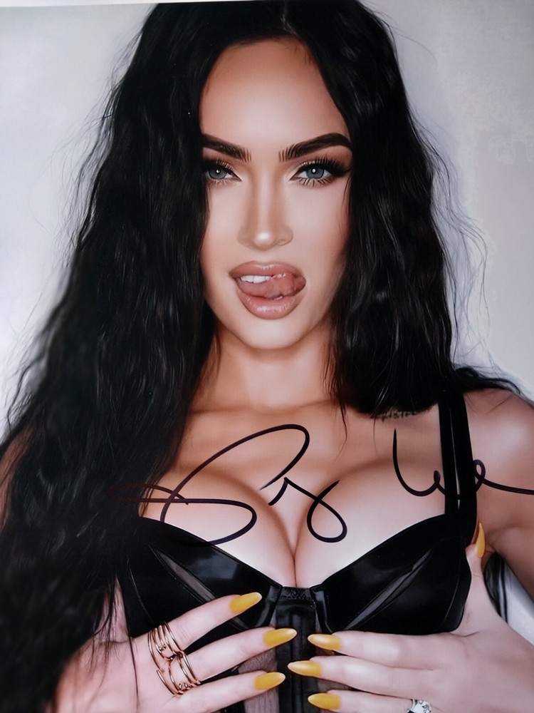 Megan Fox Signed 8x10 Photo Original Matte Finish COA Guaranteed For Life