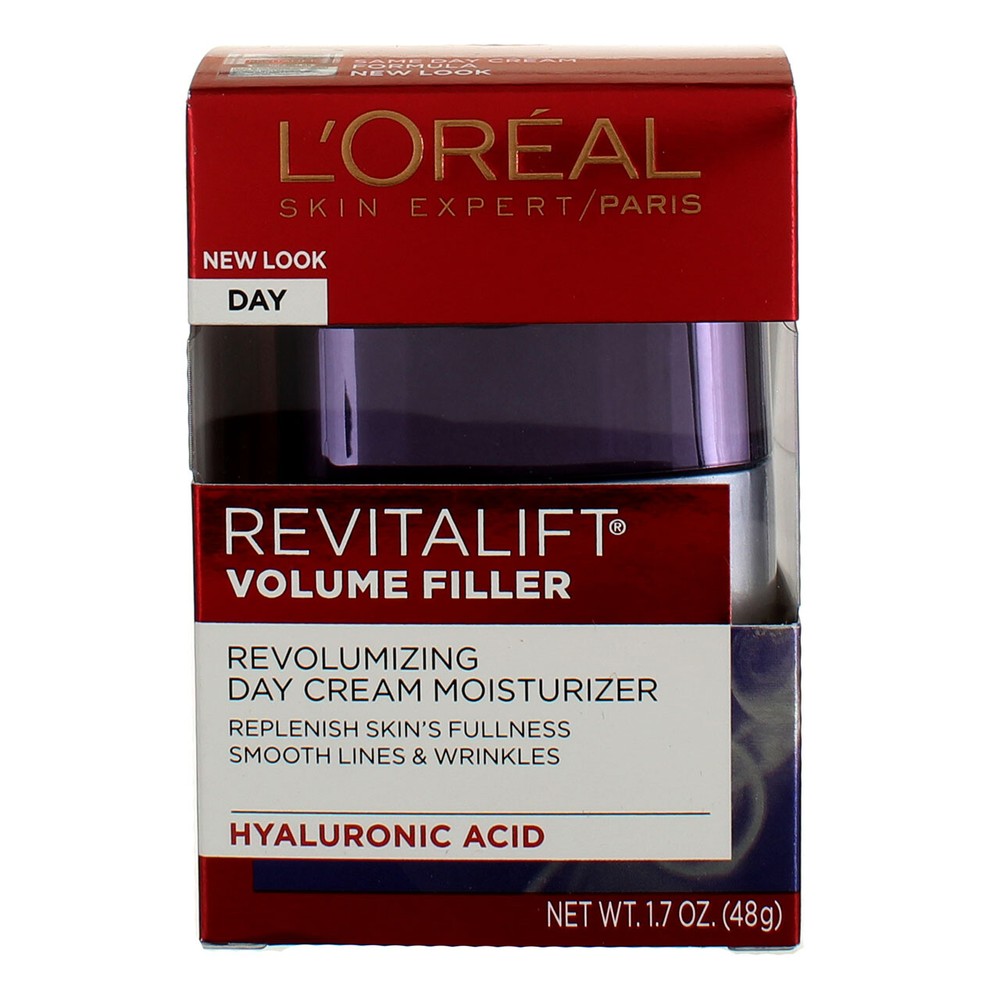 5 Pack L'Oreal Paris RevitaLift Day Cream Moisturizer, 1.7 oz