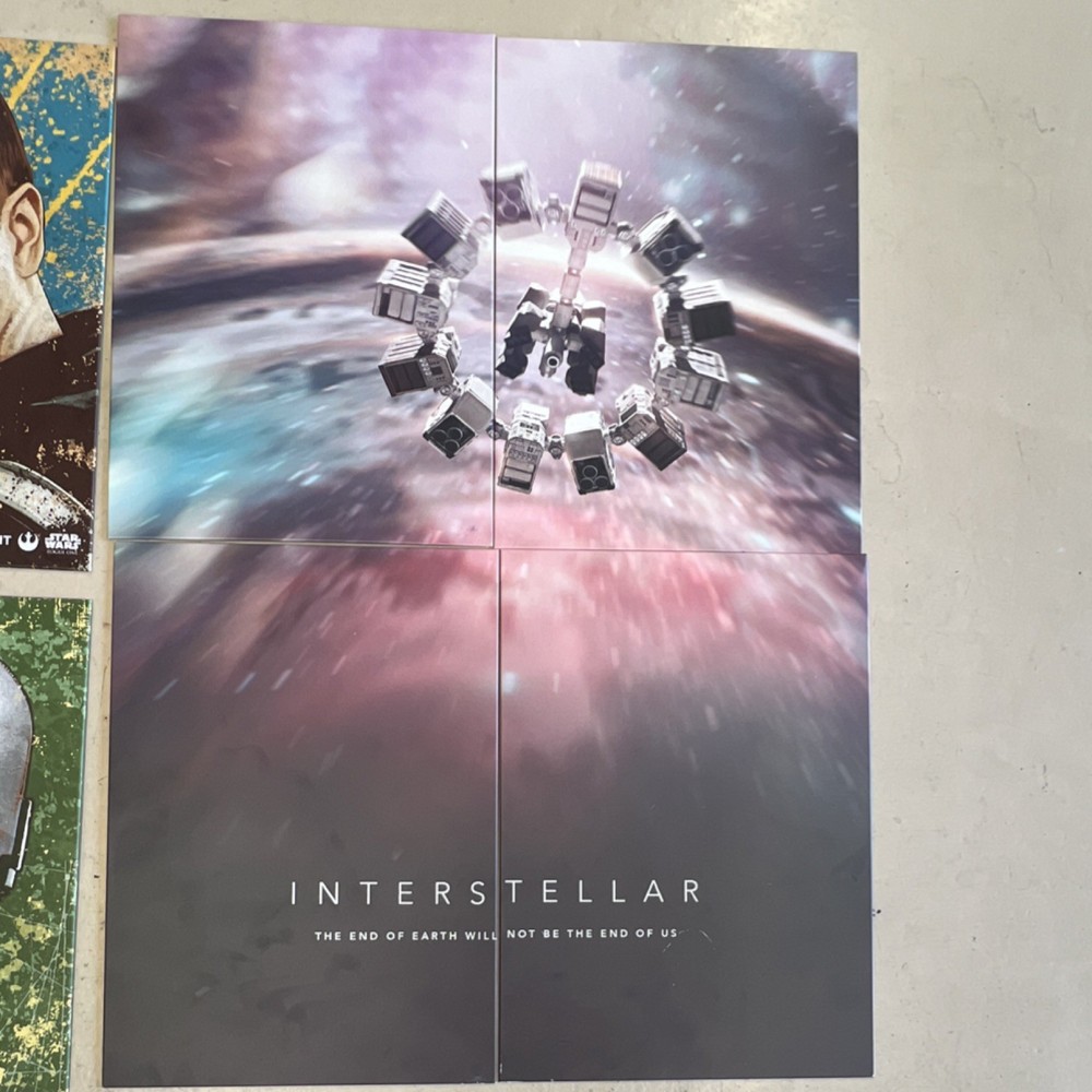Displate Interstellar Original Metal Poster Movie Memorabilia