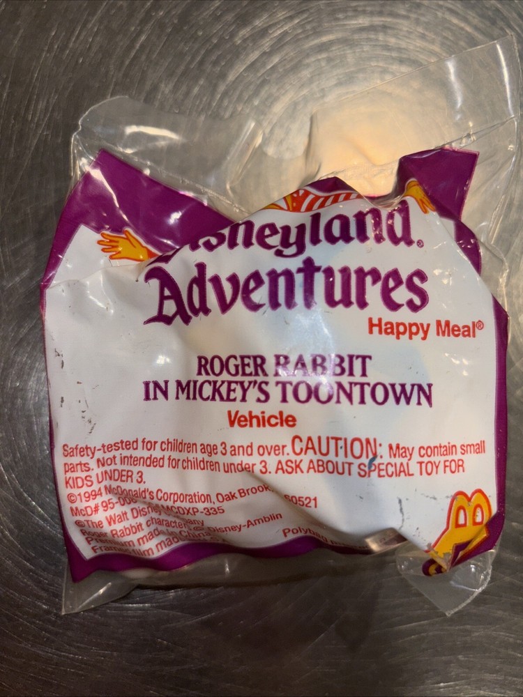 1994 Disneyland McDonalds Happy Meal Roger Rabbit Toy #5