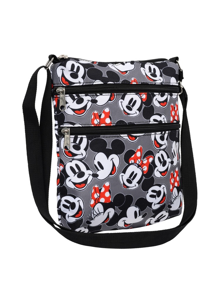 Mickey & Minnie Mouse Travel Crossbody Bag for Women Disney Passport Purse  