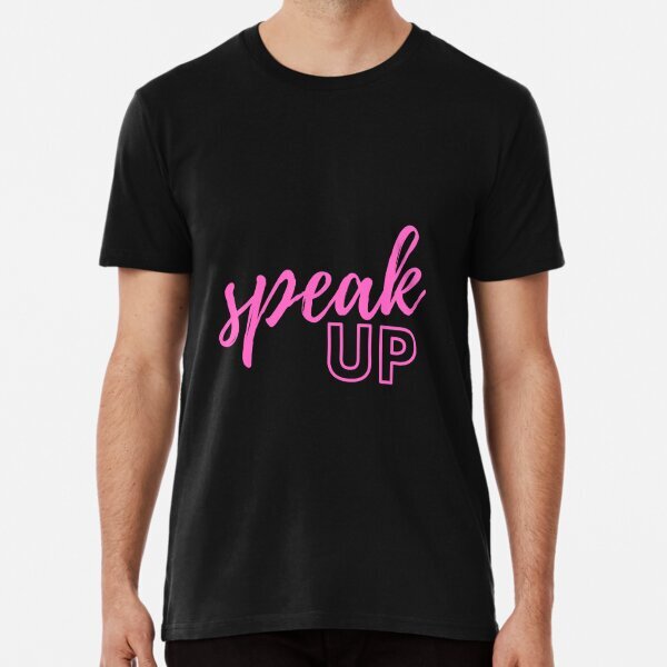 speak up Art Speak Up America Made in USA Vintage Premium T-Shirt S-5XL