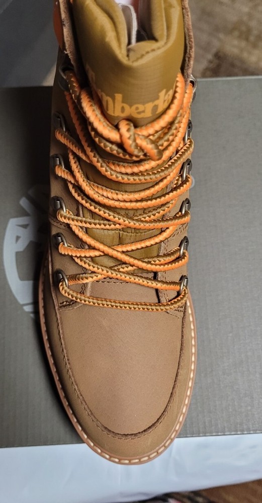 New Timberland Women's Courmayeur Valley Brown Waterproof  size 6.5