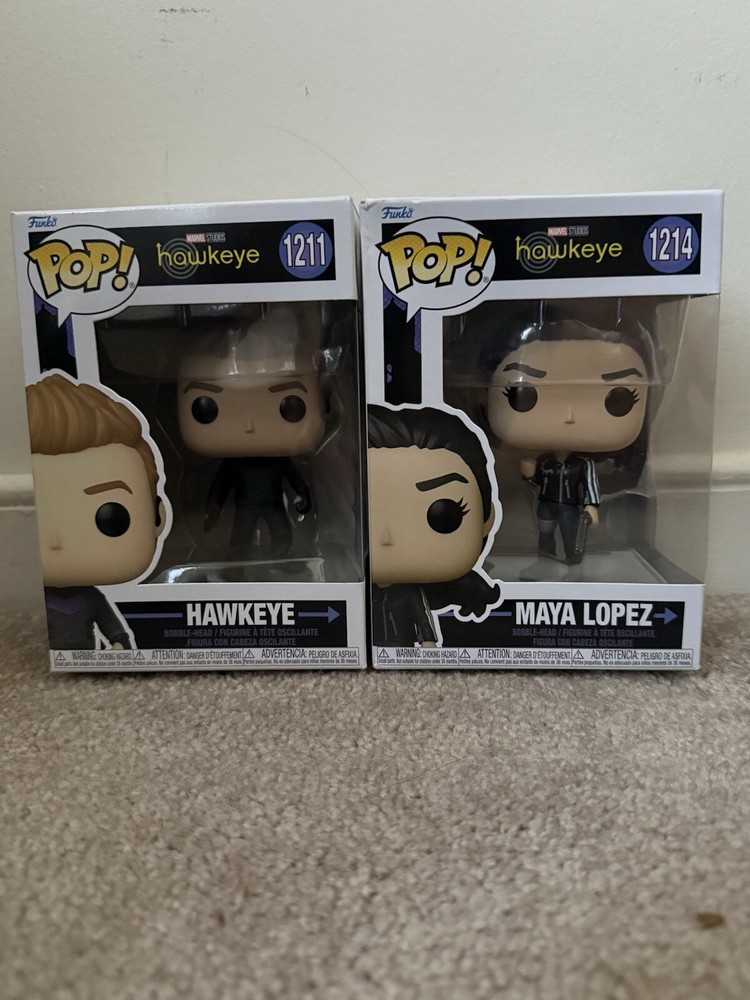 funko pop marvel Hawkeye Maya Lopez Disney Funko MCU 1211 1214