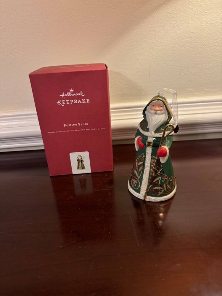 Hallmark Keepsake Ornament 2016 Festive Santa