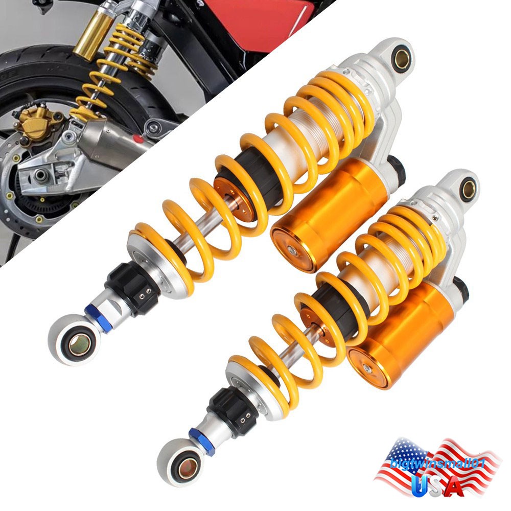 330mm Aluminium Rear Suspension Air Shock Absorbers Fit For Suzuki Yamaha Honda