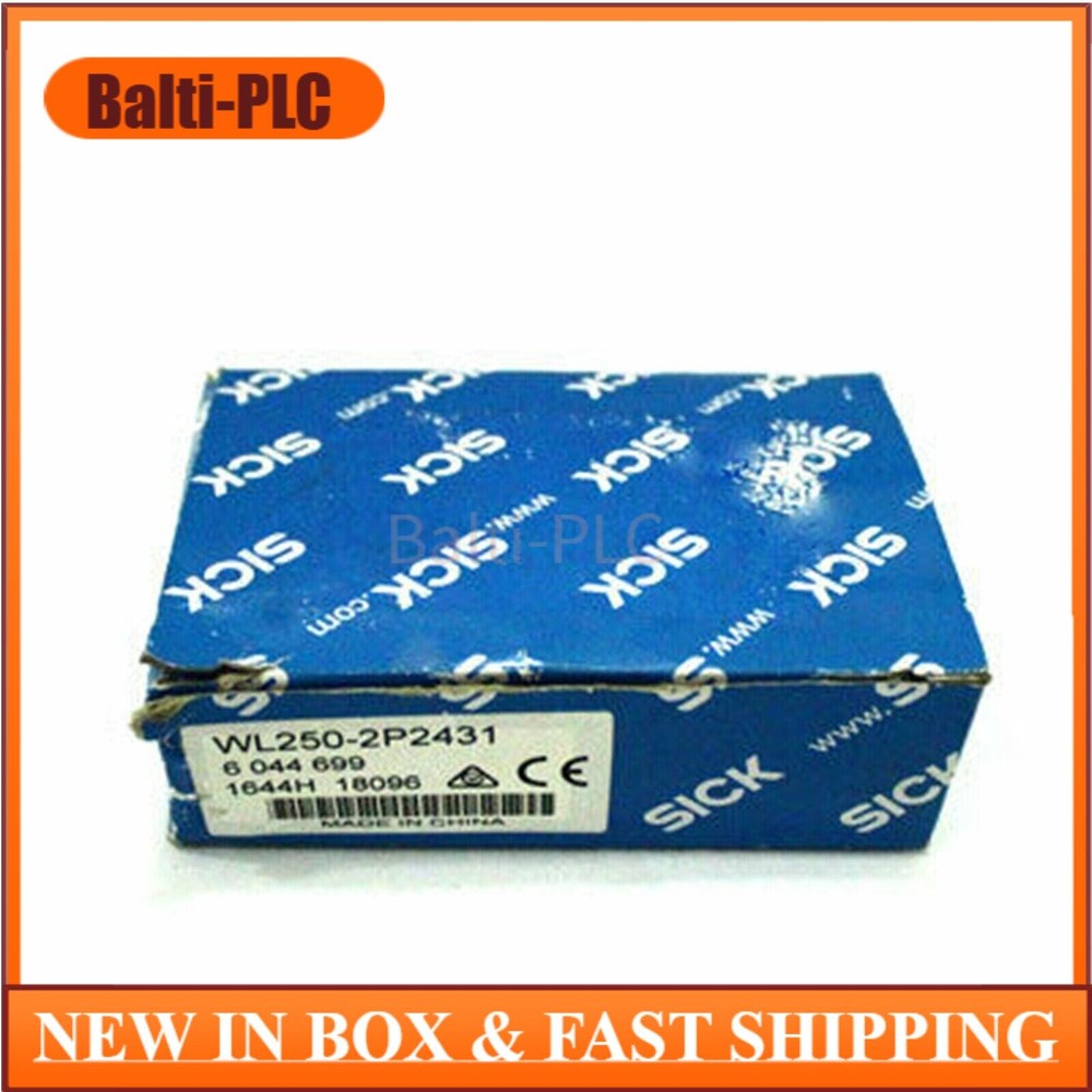 US FREE TAX  SICK WL250-2P2431 WL2502P2431 6044699 Photoelectric   Replace