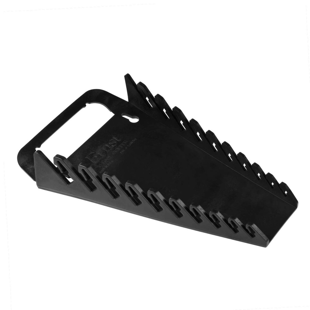 Black Gripper Wrench Organizer for 10 Tools – Durable and Efficient Storage Solution