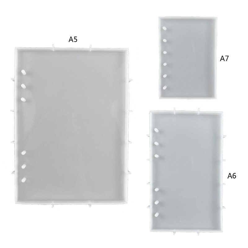 Notebook Resin Shaker Molds Resin Casting Mould Silicone Material for DIY