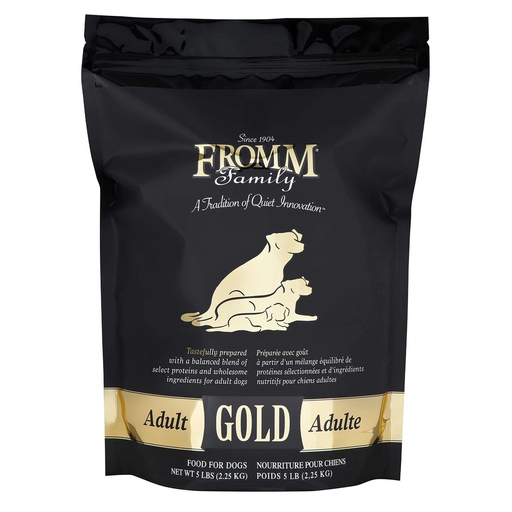 Fromm Adult Gold Premium Dry Dog Food - Chicken Recipe - 5 Pound (Pack of 1)