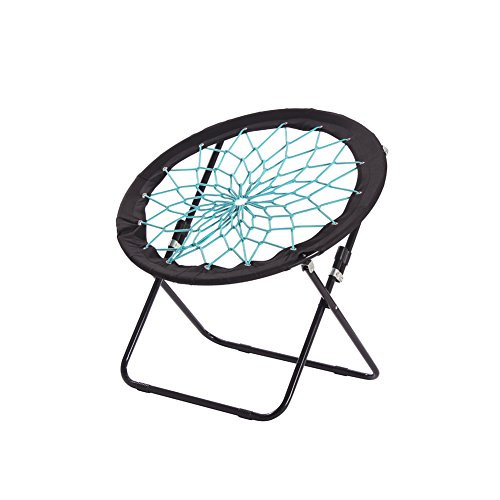 Bunjo Bungee Dish Chair - Foldable Bouncy Seat for Fun and Versatility - Ci