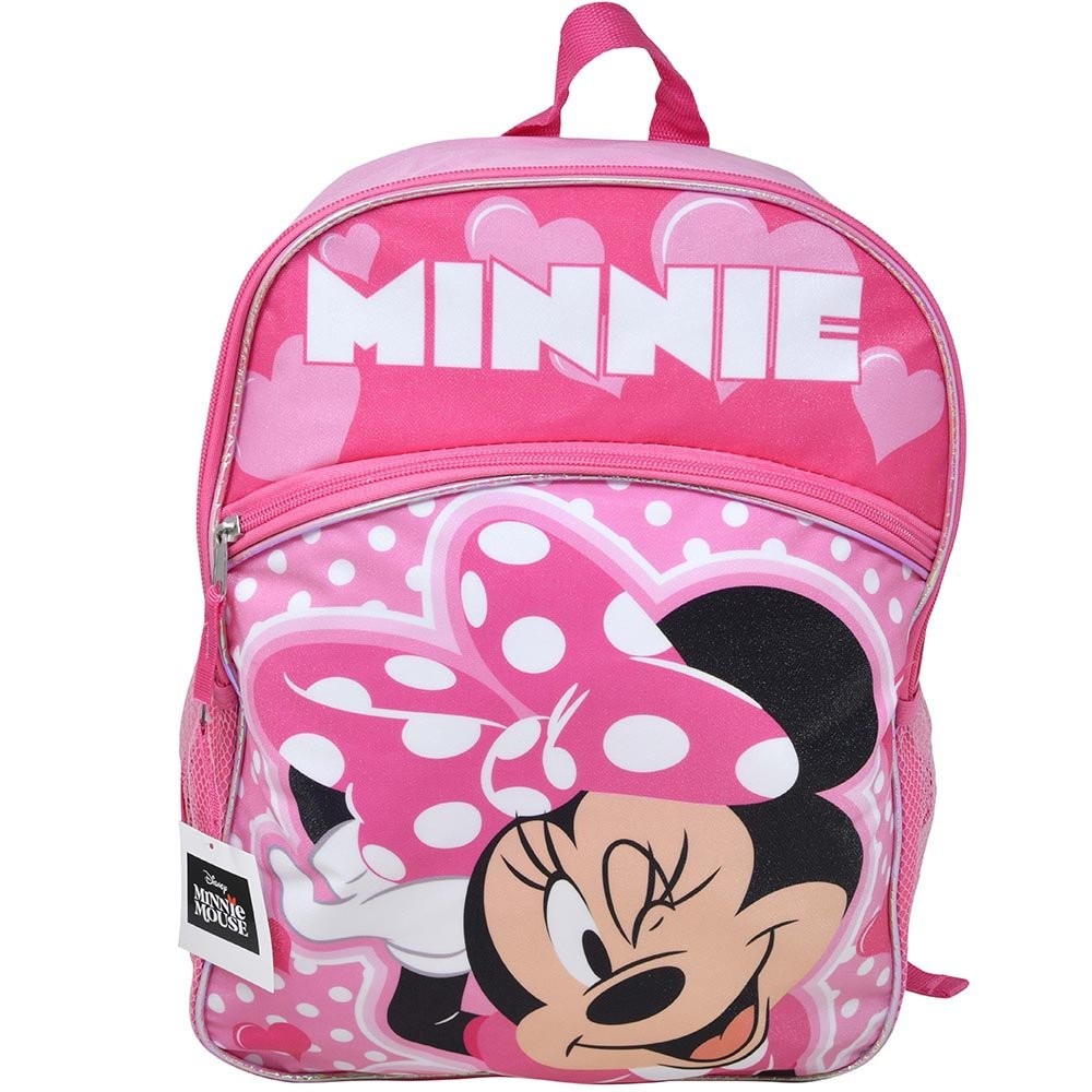 Large Backpack - Disney - Minnie Mouse Pink Hi 16