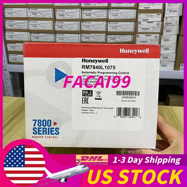 New Sealed Honeywell RM7840L1075 burner control Free Shipping