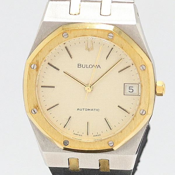 BULOVA Royal Oak Vintage Automatic 4423901 Champagne [Near-Mint / Working]