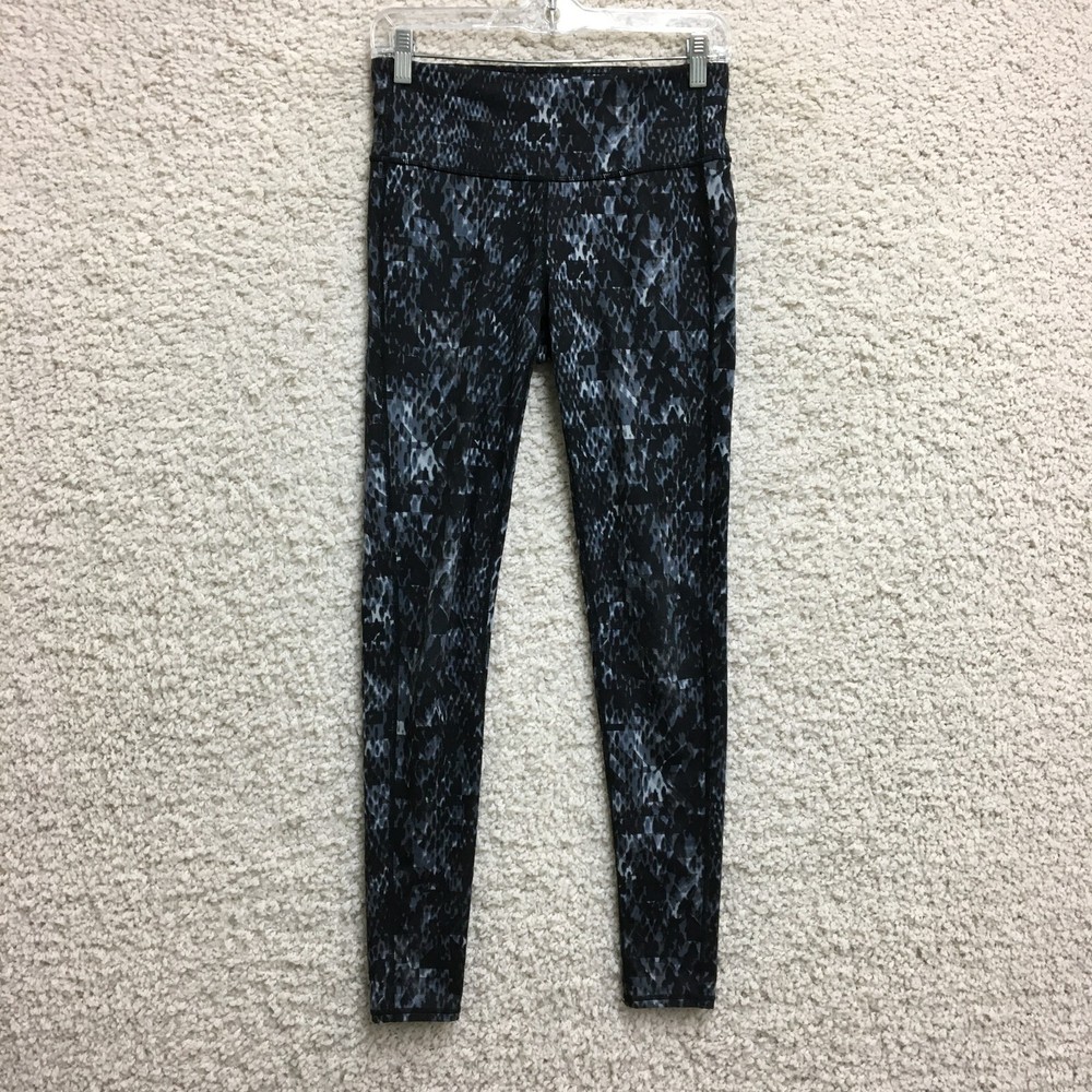 Athleta Pants Small Adult Gray Chaturanga High Rise Tights Snakeskin Ankle Women