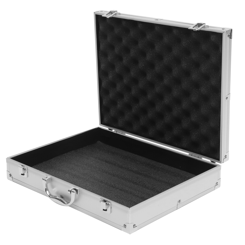 Portable Aluminum Alloy Metal Tool Box with Handle for Easy Transport