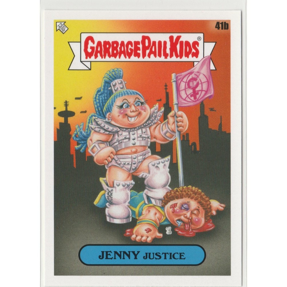 Jenny Justice #41b Garbage Pail Kids GPK 2020 35th Anniversary Series