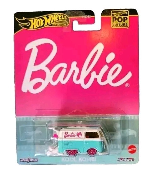 Hot Wheels Premium Kool Kombi Barbie Real Riders Pop Culture