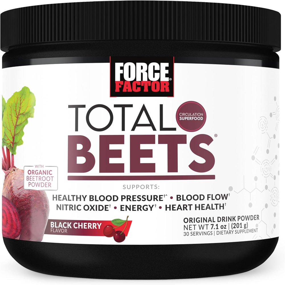 Boost circulation and blood flow with nitrate-rich Total Beets Superfood Powder