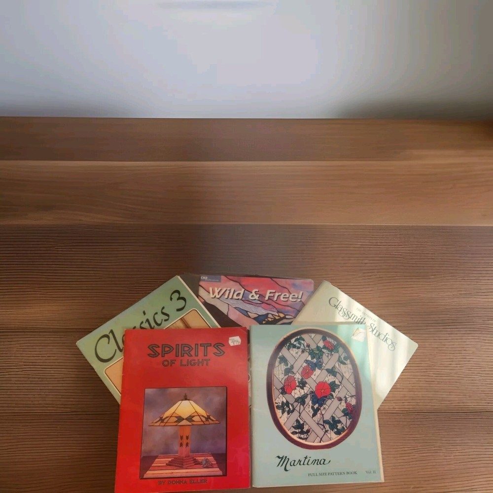 Vintage Stained Glass Pattern Templates Design Lot Glassmith Spirits Of Light