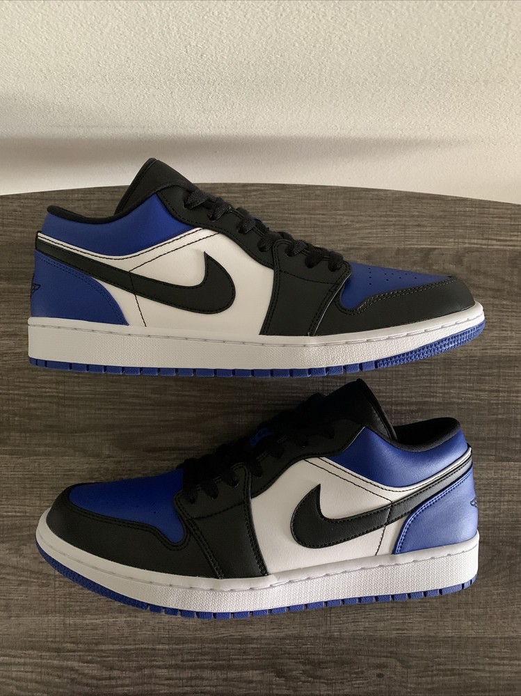 Size 12 - Nike Air Jordan 1 Retro Low Royal Toe 2019