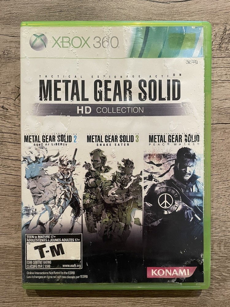 Metal Gear Solid HD Collection; CIB (Microsoft Xbox 360, 2011)