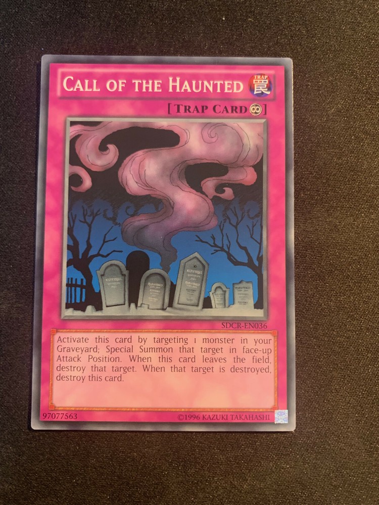 Call of the Haunted SDCR-EN036 Cyber Dragon Revolution YuGiOh NM
