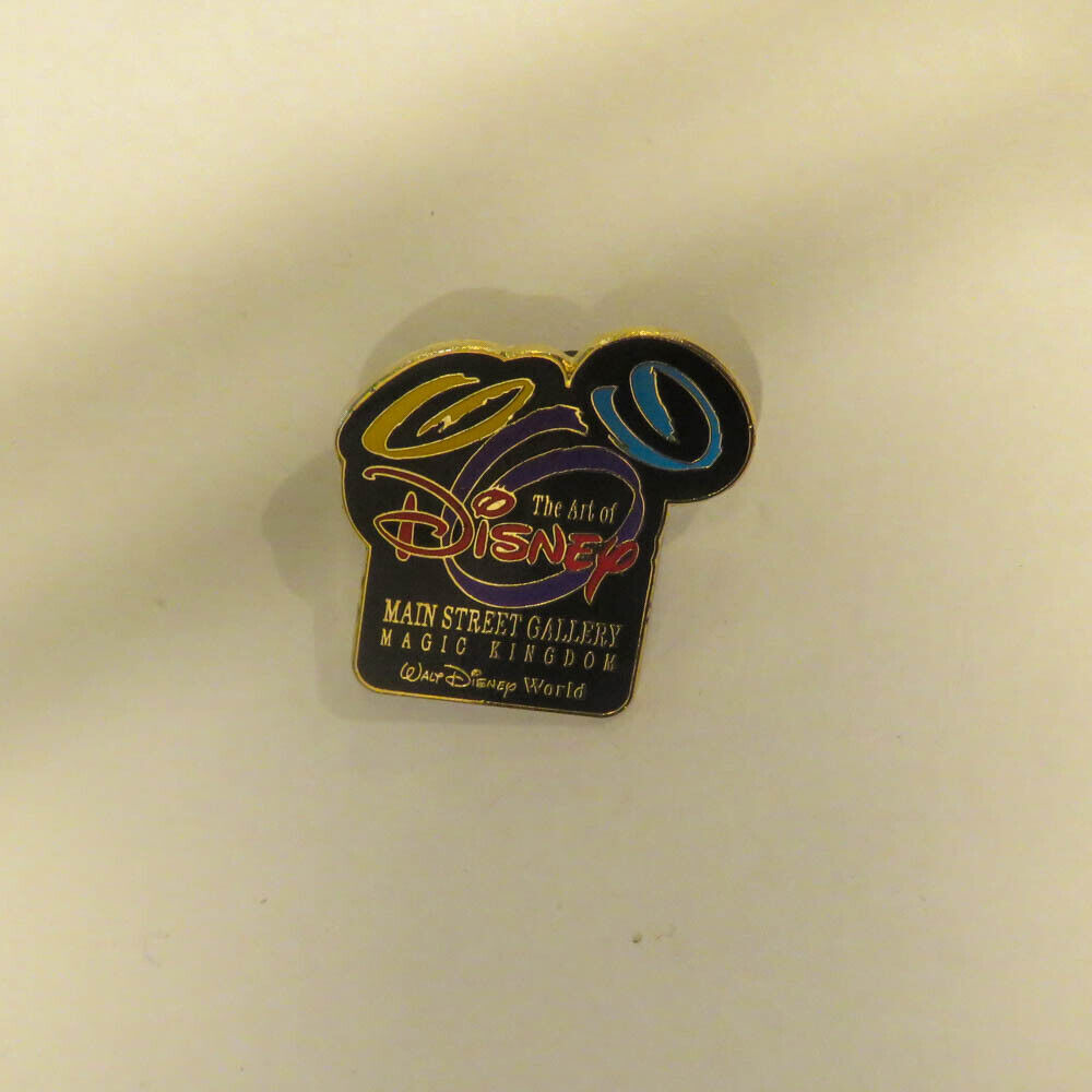 Disney Main Street Gallery Black Art Pin Collectible