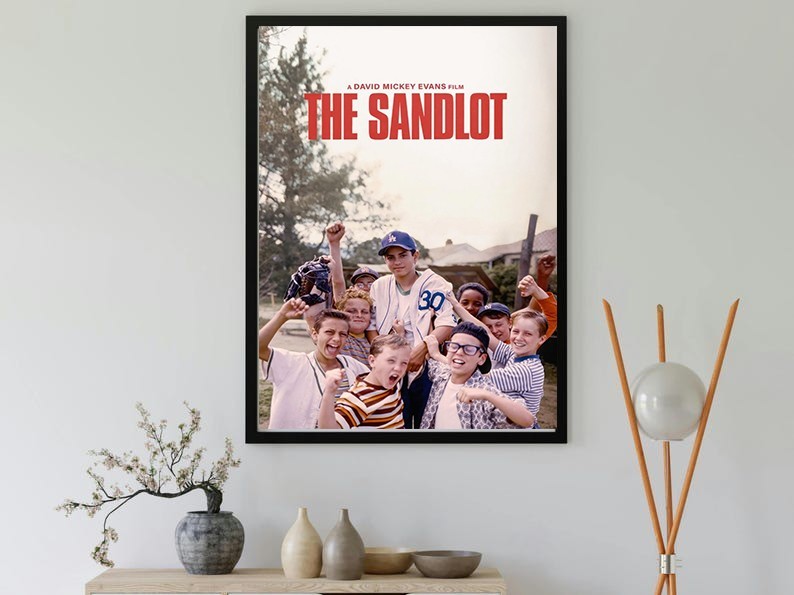 The Sandlot Classic Baseball Coming Of Age Movie Poster