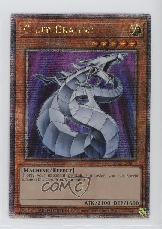 Cyber Dragon Limited Edition QCSR TN23-EN005 02l5 Rare Card-image