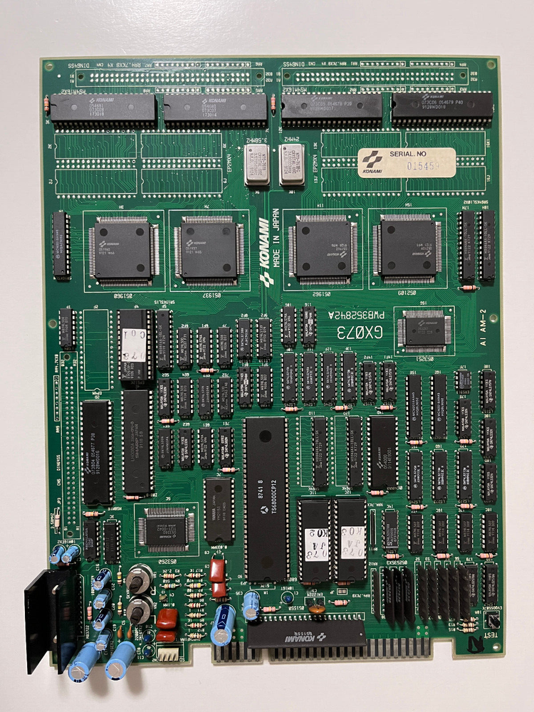 Thunder Cross II Konami Arcade Game JAMMA PCB Japan